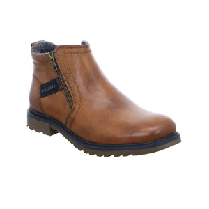 BUGATTI SHOES Western Cognac Lederimitat BUGATTI SHOES Western Cognac Lederimitat