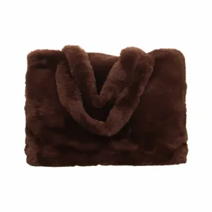 * Wintertasche Braun Textil 