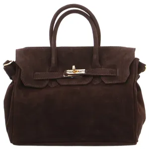 * Henkeltasche Braun Leder * Henkeltasche Braun Leder