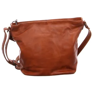 BEAR DESIGN Umhängetasche Cognac Leder 
