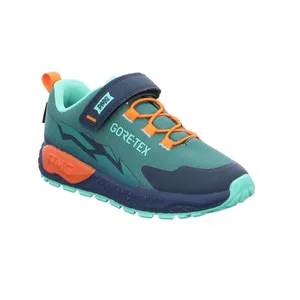 PRIMIGI Sneaker Jungen-Halbschuh Klett Grün Textil 