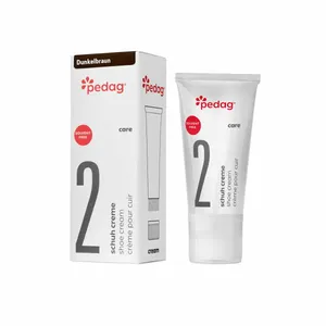 PEDAG Schuh Creme Pflegemittel Dunkelbraun - PEDAG Schuh Creme Pflegemittel Dunkelbraun -