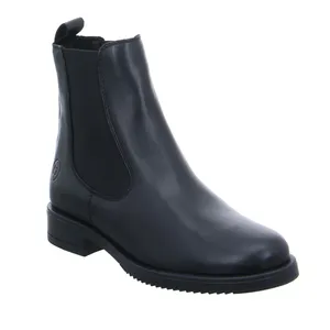 SCHUHENGEL Stiefel Schwarz Leder SCHUHENGEL Stiefel Schwarz Leder