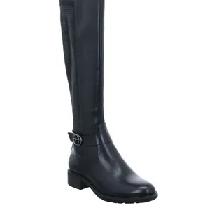 TAMARIS Stiefel Schwarz Leder TAMARIS Stiefel Schwarz Leder