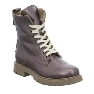 SOMMERKIND Boot Mädchen-Winter-Bottine Bronze Leder SOMMERKIND Boot Mädchen-Winter-Bottine Bronze Leder