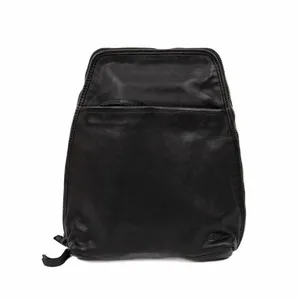 BEAR DESIGN Rucksack Schwarz Leder BEAR DESIGN Rucksack Schwarz Leder