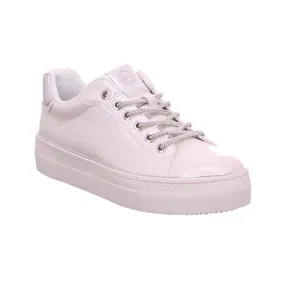 TAMARIS Sneaker Weiss Lederimitat 