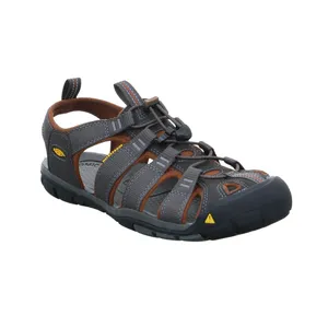 KEEN Sandale mit Zehenschutz Sport- + Freizeitsandalen Grau Textil KEEN Sandale mit Zehenschutz Sport- + Freizeitsandalen Grau Textil