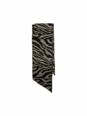 PIECES 55cm x 212cm Schal Schwarz Textil PIECES 55cm x 212cm Schal Schwarz Textil