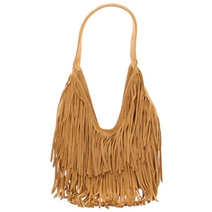 UNISA Umhängetasche Camel Leder UNISA Umhängetasche Camel Leder