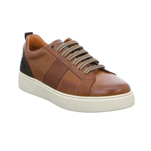 EXTON Halbschuhe Sneaker Cognac Leder EXTON Halbschuhe Sneaker Cognac Leder