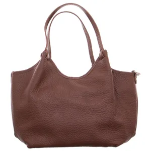* Shopper Mittelbraun Leder 