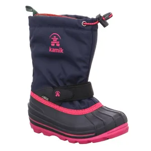 KAMIK Schneestiefel Mädchen Kinder-Snowboot Blau Textil KAMIK Schneestiefel Mädchen Kinder-Snowboot Blau Textil