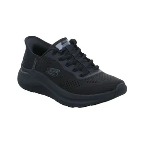 SKECHERS Sneaker Schwarz Textil 
