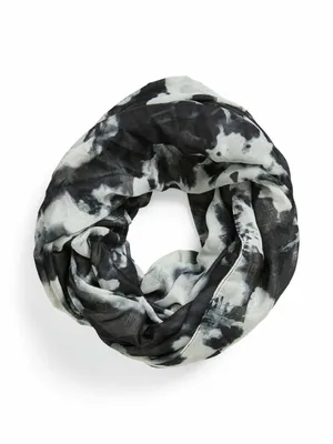 PIECES Schal Schwarz Textil 