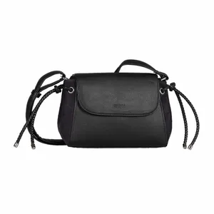 GABOR Handtasche mit Überschlag Schwarz Lederimitat GABOR Handtasche mit Überschlag Schwarz Lederimitat