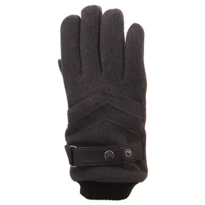 ISOTONER Herren Handschuh Grau Textil ISOTONER Herren Handschuh Grau Textil
