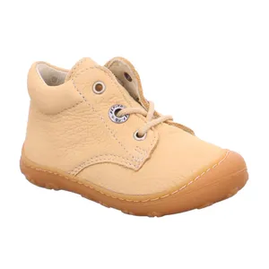 PEPINO Lauflernschuh Gelb Leder Bottine PEPINO Lauflernschuh Gelb Leder Bottine