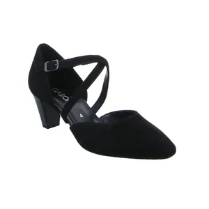 GABOR Pumps Schwarz Leder 
