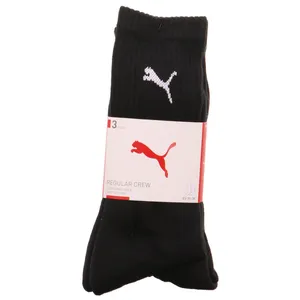 PUMA SOCKEN Freizeitsocken Schwarz Textil  3-ER Pack 