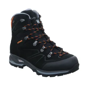 LOWA Trekkingschuhe Schwarz Leder 