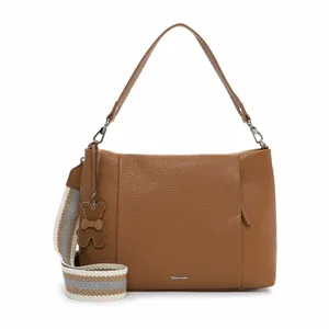 TAMARIS Umhängetasche Camel Lederimitat 