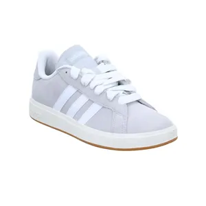 ADIDAS GRAND COURT BASE Sneaker- Skaterschuh Herren Grau Lederimitat ADIDAS GRAND COURT BASE Sneaker- Skaterschuh Herren Grau Lederimitat