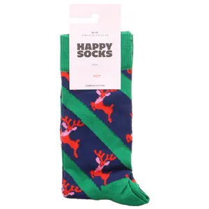 HAPPY SOCKS Renntier Freizeitsocken Grün Textil HAPPY SOCKS Renntier Freizeitsocken Grün Textil