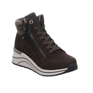 REMONTE Comfort-Mid Cut Sneaker Braun Leder REMONTE Comfort-Mid Cut Sneaker Braun Leder