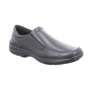 IMAC Halbschuh-Schlüpfer Schwarz Leder 