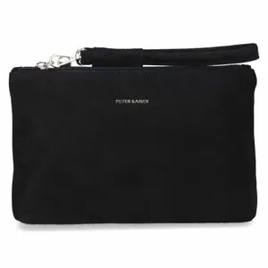 PETER KAISER Clutch / Abendtasche Schwarz Leder PETER KAISER Clutch / Abendtasche Schwarz Leder