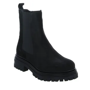 SCHUHENGEL Boot Schwarz Leder SCHUHENGEL Boot Schwarz Leder