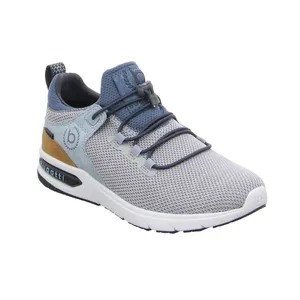 BUGATTI SHOES Halbschuhe Sneaker Stoff Grau Textil BUGATTI SHOES Halbschuhe Sneaker Stoff Grau Textil