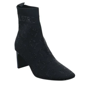LA STRADA Stiefelette Schwarz Textil LA STRADA Stiefelette Schwarz Textil