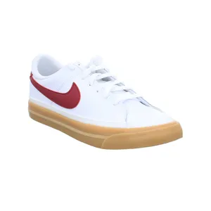 NIKE Kinder Sportschuh Weiss Lederimitat NIKE Kinder Sportschuh Weiss Lederimitat