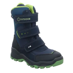 IMAC Stiefel Jungen- Snowboot Membran Grau Leder 
