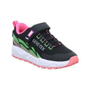 PRIMIGI Sneaker Mädchen-Halbschuh Klett Schwarz Leder PRIMIGI Sneaker Mädchen-Halbschuh Klett Schwarz Leder