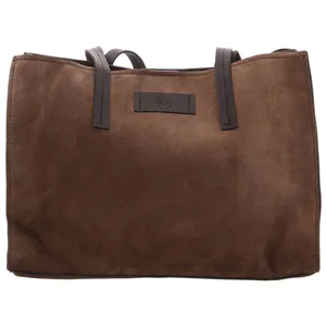 SCHUHENGEL Shopper Taupe Leder SCHUHENGEL Shopper Taupe Leder