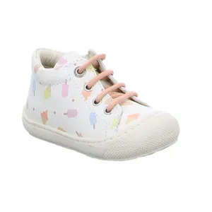 NATURINO Lauflernschuh Offwhite Leder Bottine NATURINO Lauflernschuh Offwhite Leder Bottine