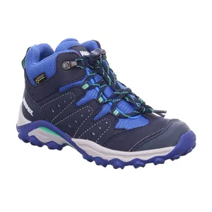 MEINDL mit Gore Tex Kinder-Wanderschuhe Blau Synthetik MEINDL mit Gore Tex Kinder-Wanderschuhe Blau Synthetik