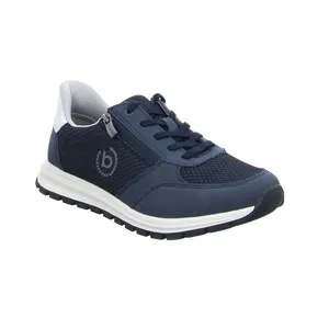 BUGATTI SHOES Halbschuhe Sneaker Blau Synthetik 
