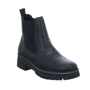 RIEKER Boot Schwarz Lederimitat RIEKER Boot Schwarz Lederimitat