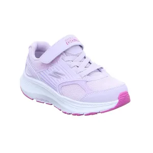 SKECHERS Sneaker Mädchen-Halbschuh Klett Flieder Textil 