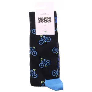 HAPPY SOCKS Freizeitsocken Schwarz Textil 