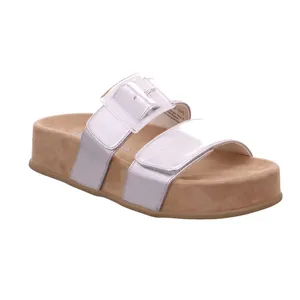 PAUL GREEN Pantolette Silber Leder 