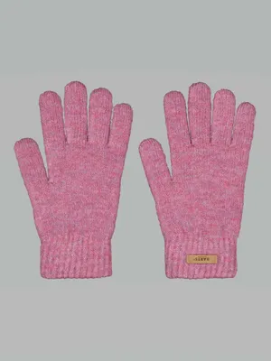 BARTS Finger Strickhandschuh Rosa Textil BARTS Finger Strickhandschuh Rosa Textil