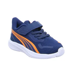 PUMA unisex Sneaker Baby-Sport-Bottine Dunkelblau Textil PUMA unisex Sneaker Baby-Sport-Bottine Dunkelblau Textil