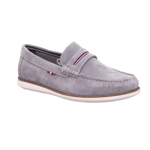 CARRERA PANAMERICANA Halbschuh-Schlüpfer Grau Leder CARRERA PANAMERICANA Halbschuh-Schlüpfer Grau Leder