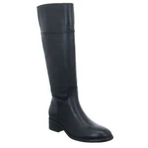 SCHUHENGEL Stiefel Schwarz Leder SCHUHENGEL Stiefel Schwarz Leder
