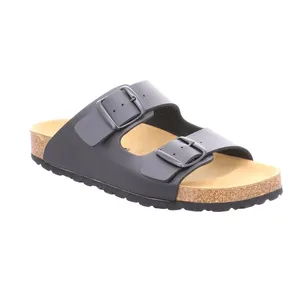 BIOLife Bio-Mûles Schwarz Lederimitat 